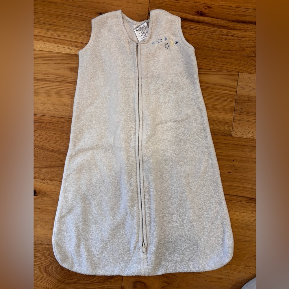 Halo Cream Fleece Sleep Sack, Small (0-6 months)